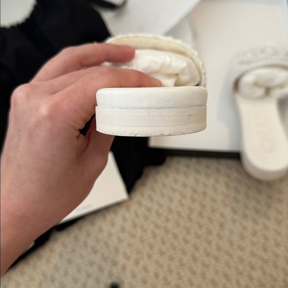 CHANEL White Slides - Picture 8 of 13